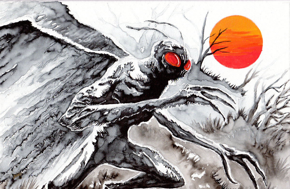 Mothman: Sunset 11x17" SIGNED Poster Print