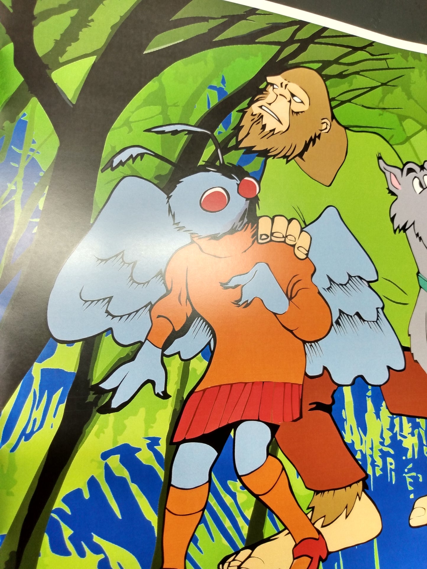 The "Cryptid Crew" 11x17" SIGNED Poster Print