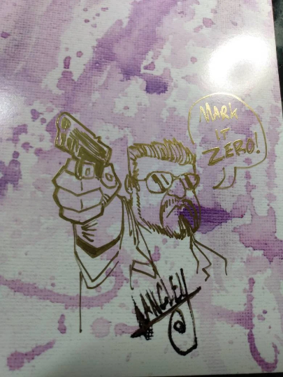 The Dude Abides 11x17" SIGNED Movie Comedy Poster Print