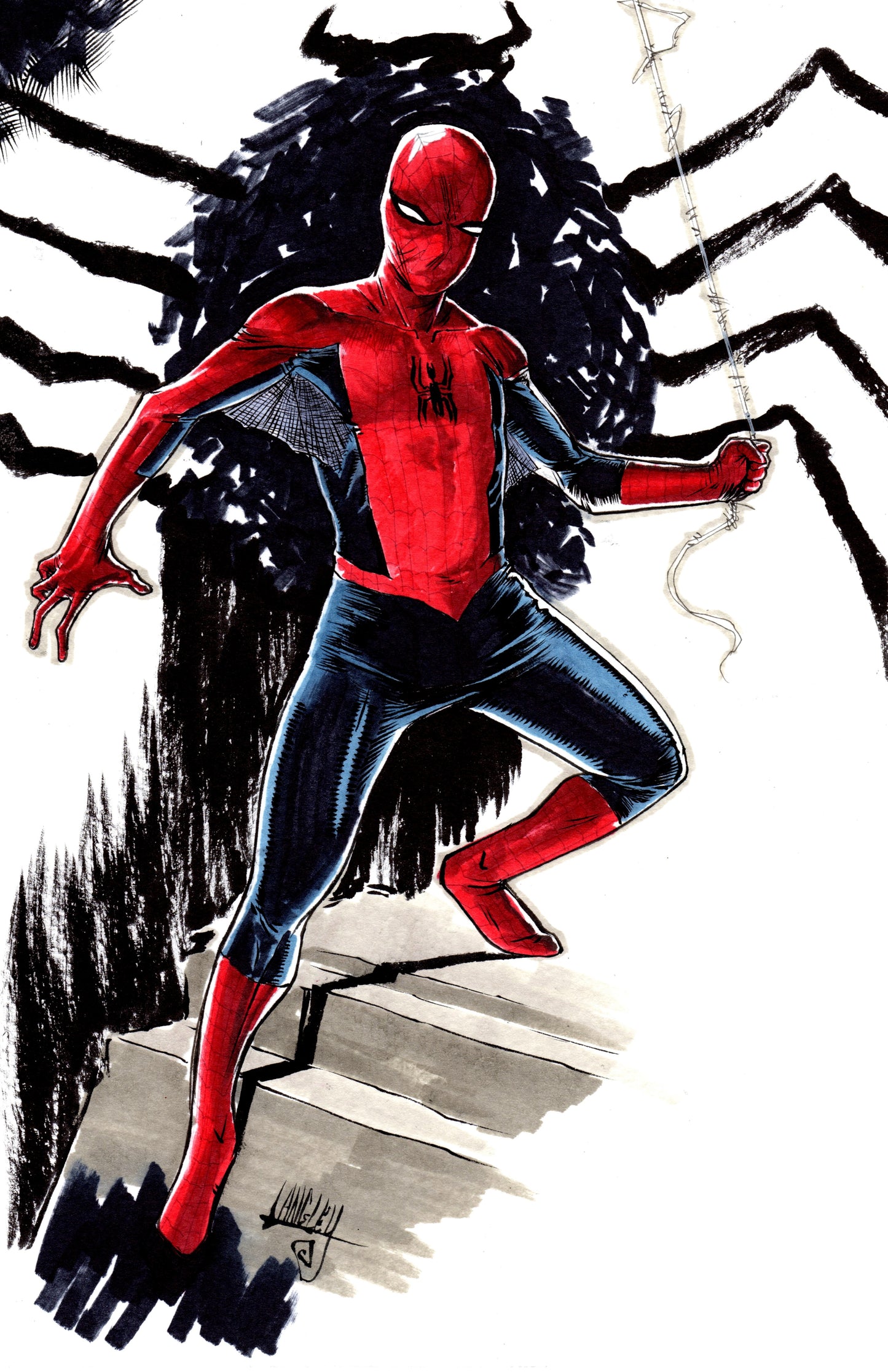 Spider-Man 11x17" SIGNED Poster Print