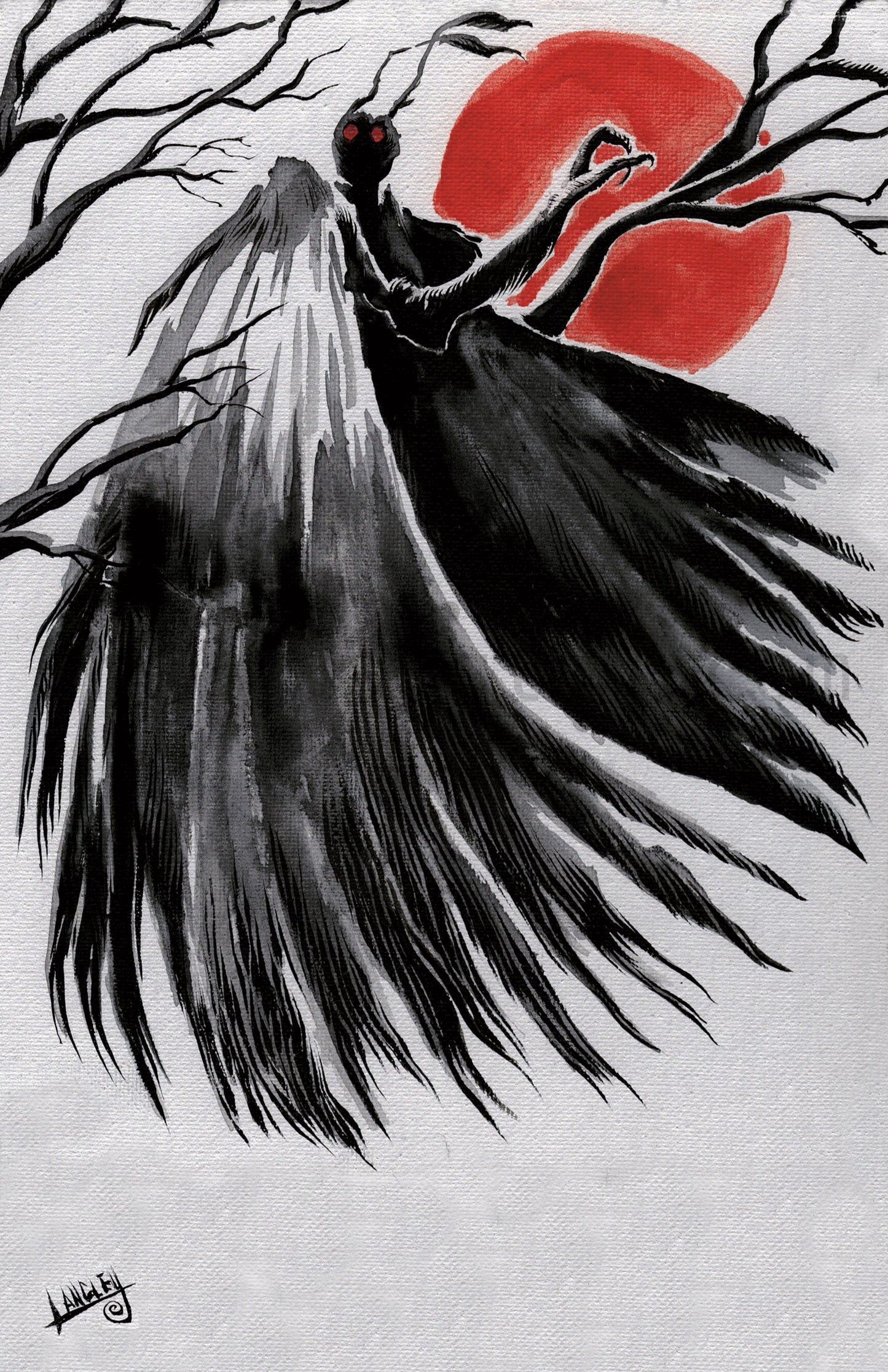 Mothman: Blood Moon #3 11x17" SIGNED Poster/Print