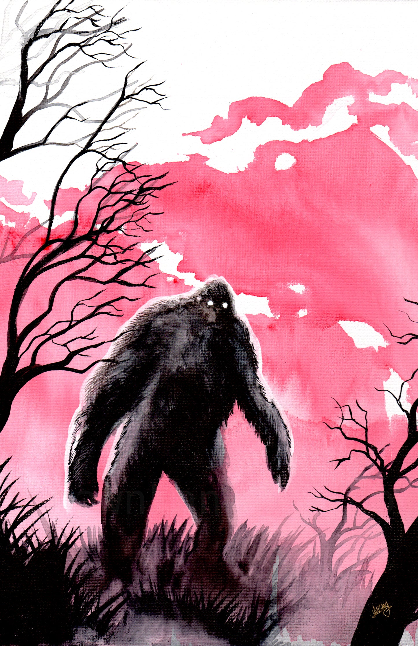 Bigfoot: Blood Mountain #1 11x17" SIGNED Poster/Print