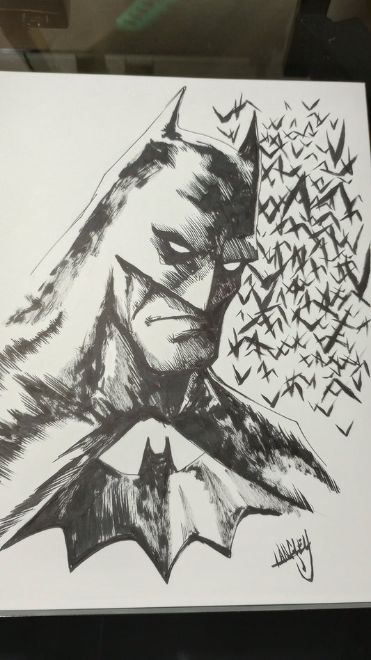 Batman, 9x12" ORIGINAL Artwork