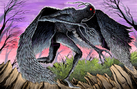 * Legend of the Mothman 11x17" SIGNED Poster/Print