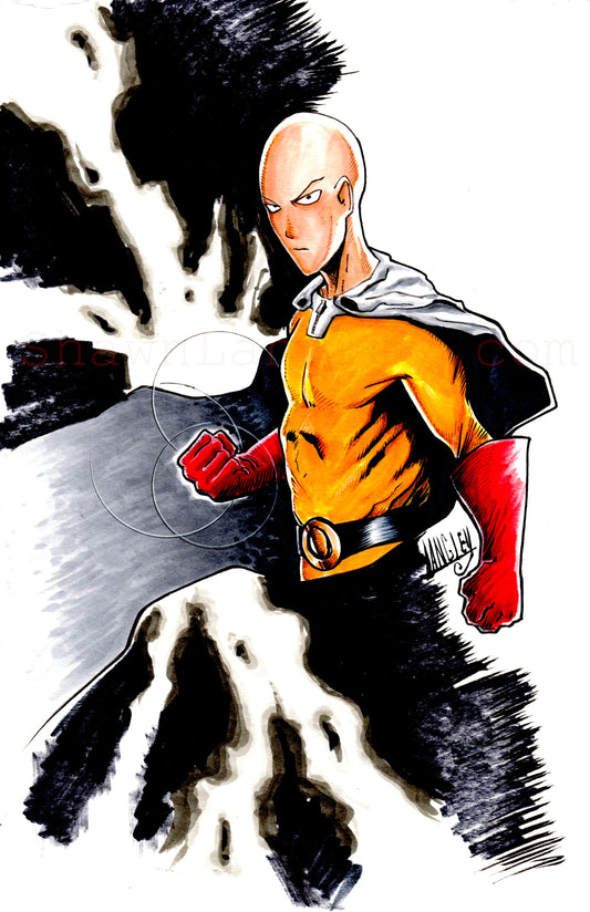 One Punch Man 11x17" SIGNED Anime Manga Poster/Print