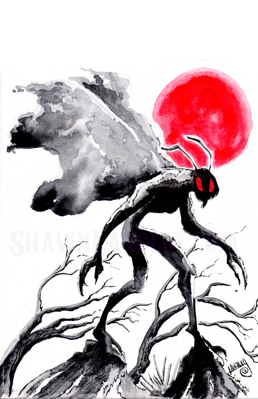 Mothman: Blood Moon #1 11x17" SIGNED Poster/Print