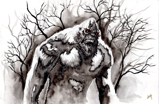 Bigfoot: Grey Forest 11x17" SIGNED Poster Print