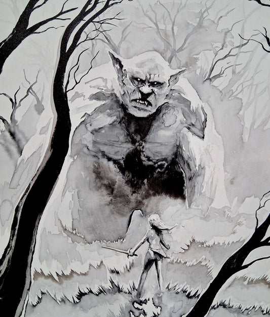 Into the Forest, 16x20" ORIGINAL painting