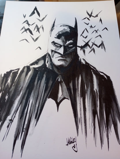 Batman 9x12" ORIGINAL Artwork