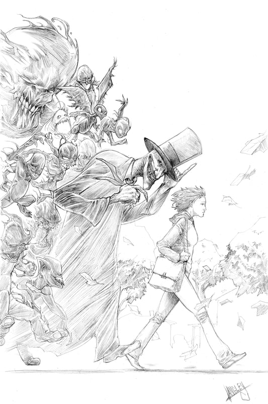 The Rejected: Book 2 ~Pencils~ Cover Art 11x17" SIGNED Poster Print