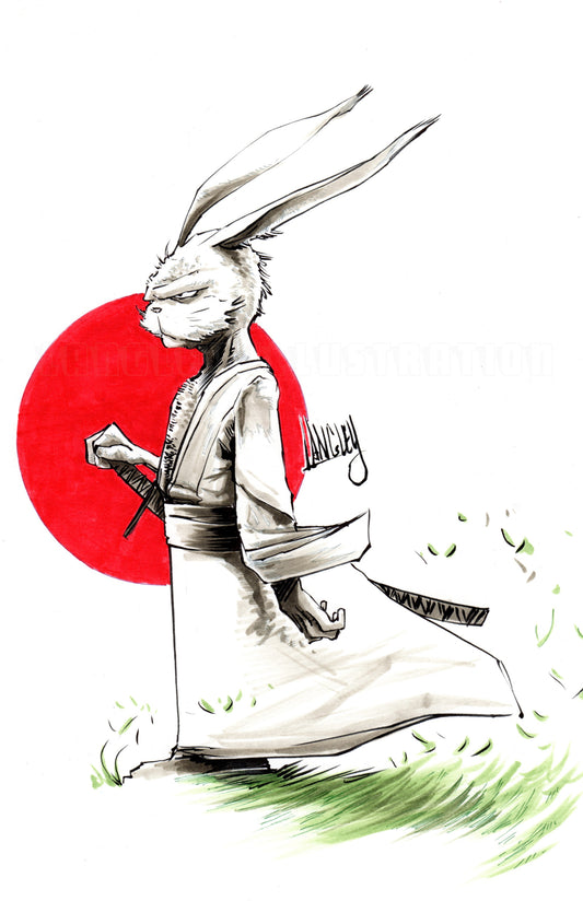 Usagi Yojimbo 11x17" SIGNED Poster Print