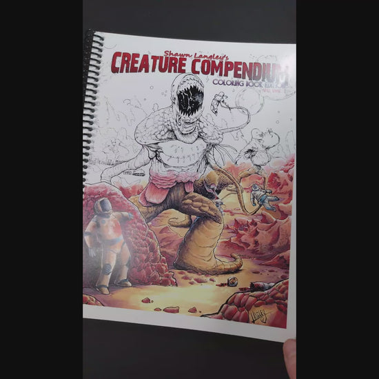 It's a real page turner! Here's a quick look through the pages of my coloring book. 