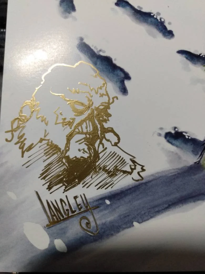 Swamp Thing in Winter 11x17" SIGNED DC Comics Poster Print